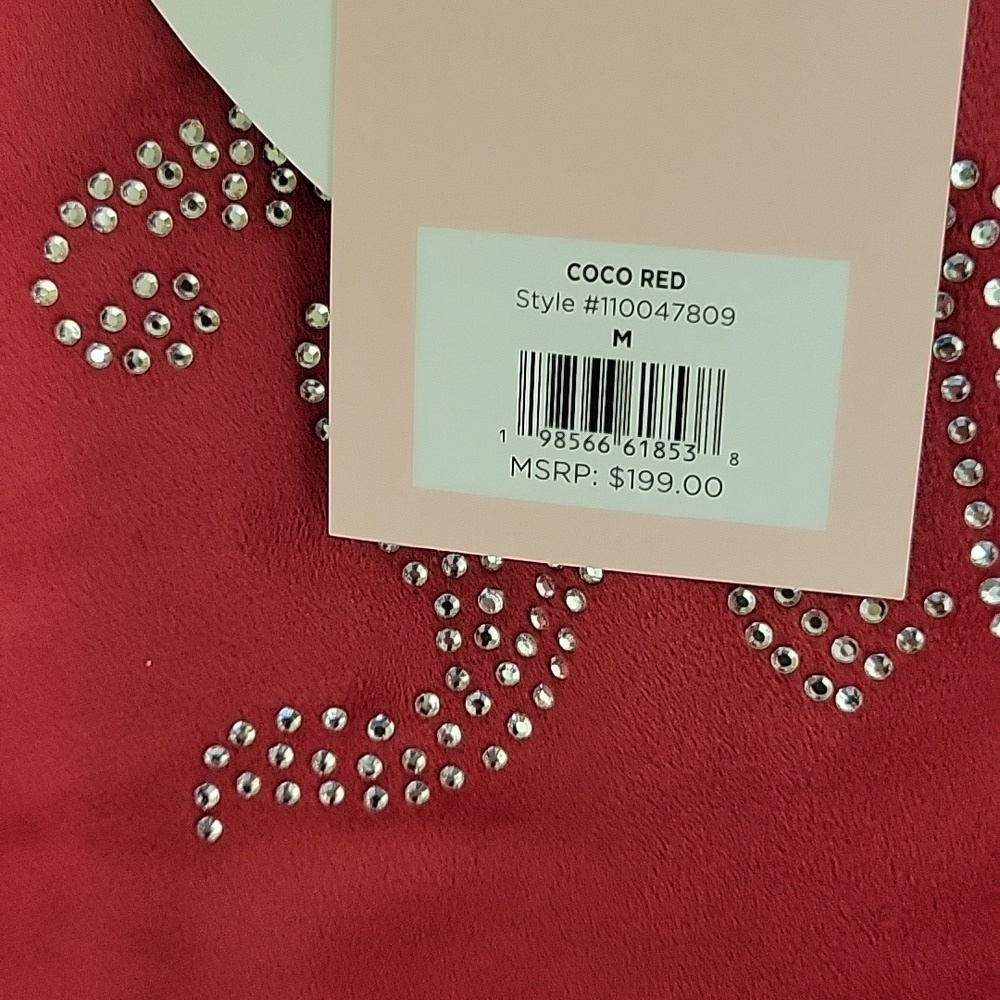 Juicy Couture Red Velour Tracksuit Set, Women's Medium. Indie Sleeze Comfy - Picture 5 of 6